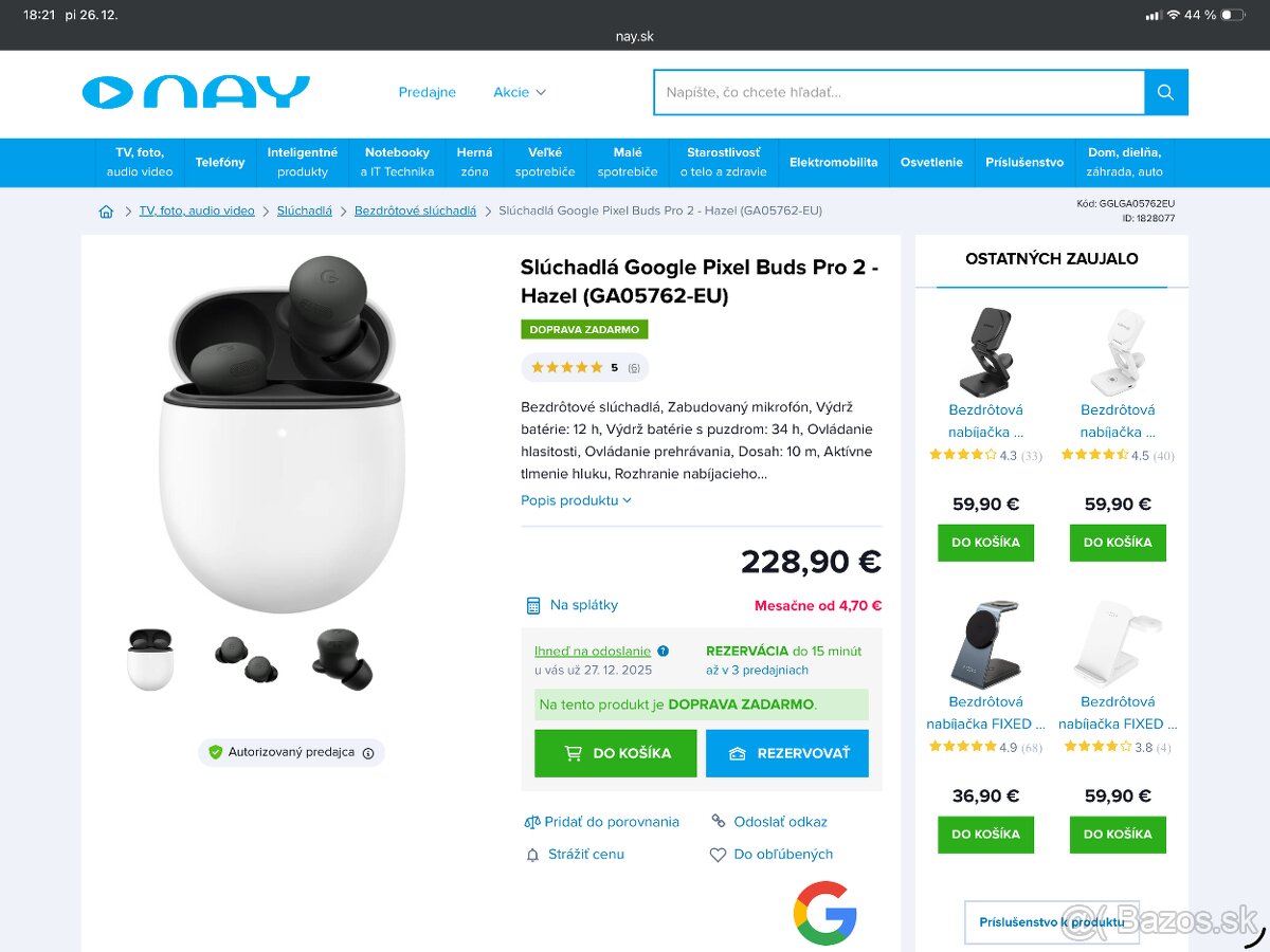 Google Pixel Buds Pro 2 Hazel | NOVÉ nerozbalené - 14