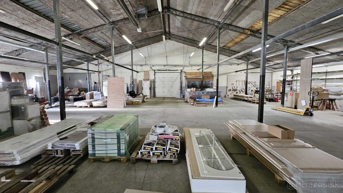 Na prenájom sklad – 1 380 m² – od 1,50 €/m² - 14