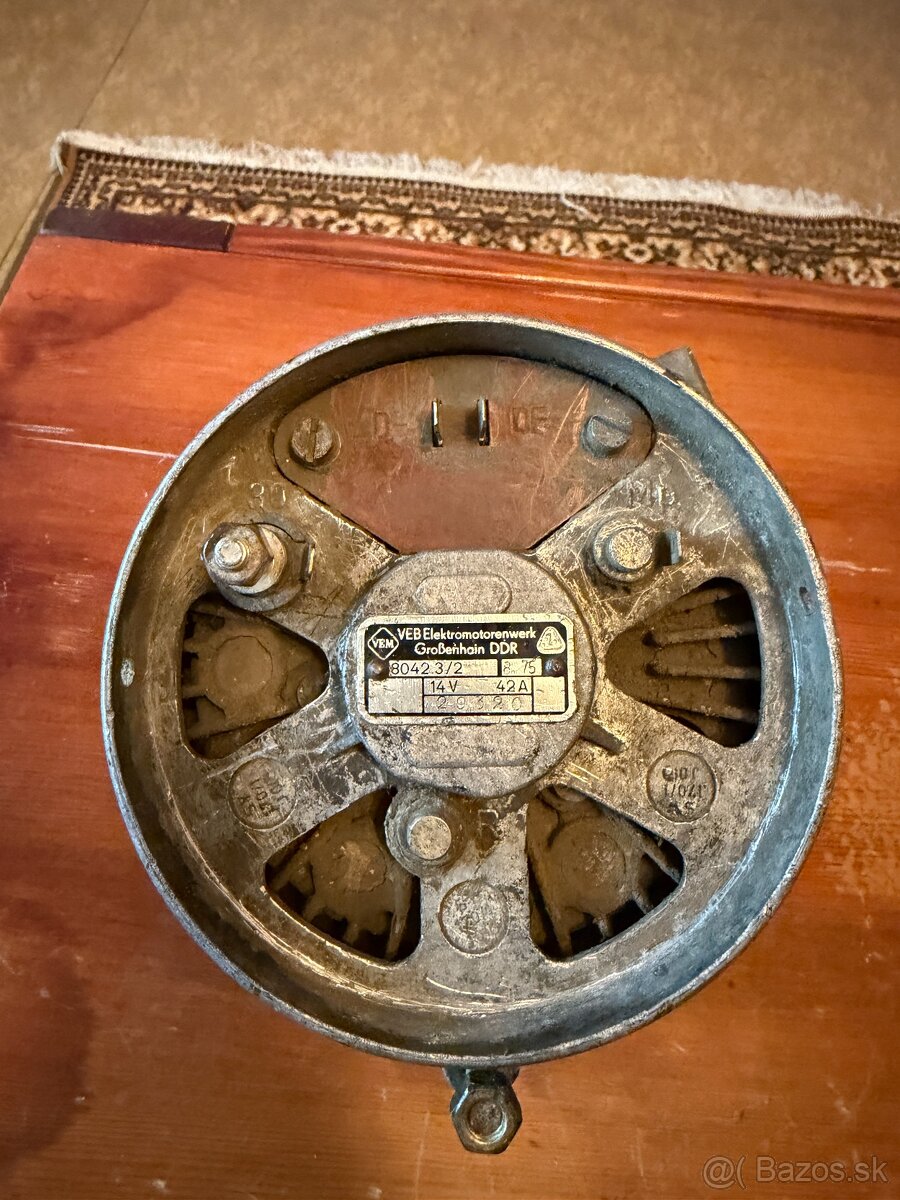Alternátory DDR pre Trabant, Wartburg, Barkas, Multicar - 14