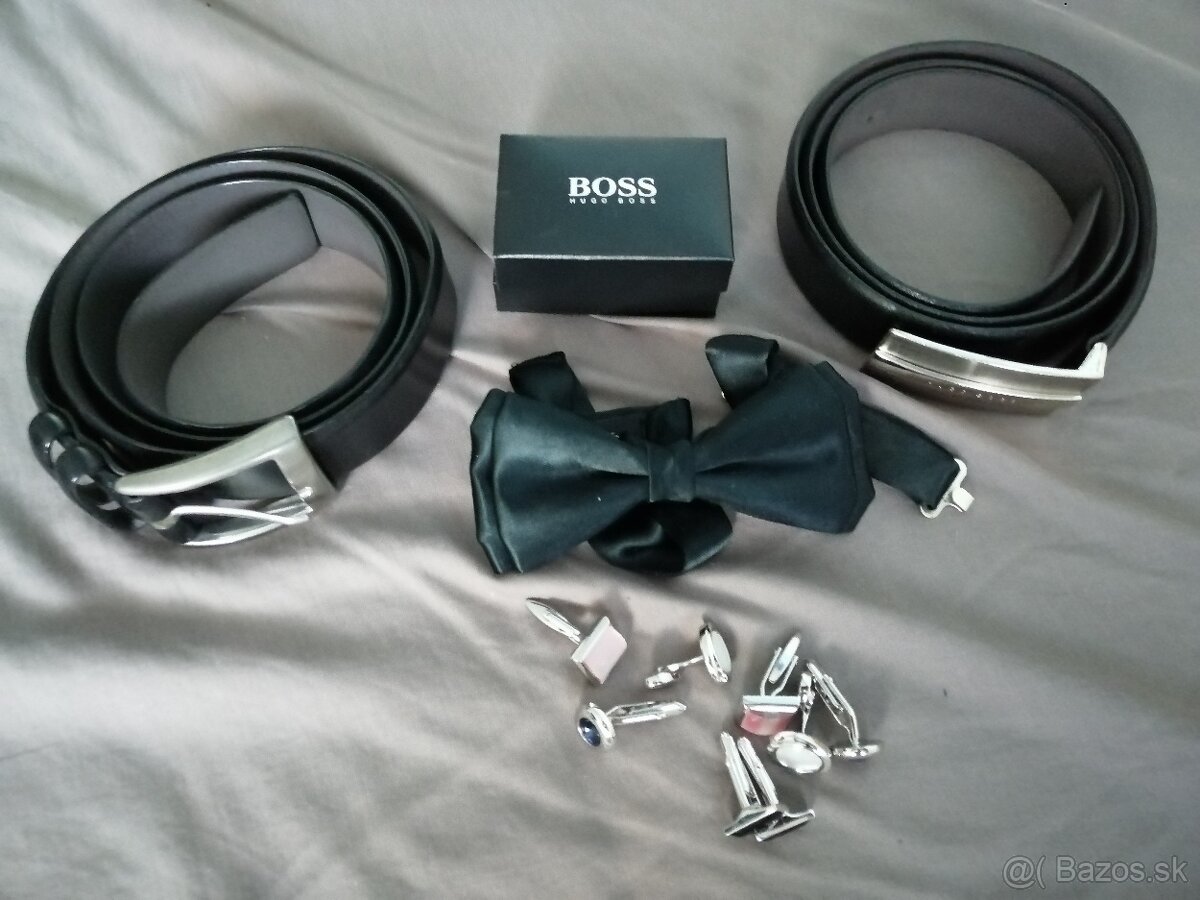 HUGO BOSS original obleky, kosele, kravaty, doplnky. - 14
