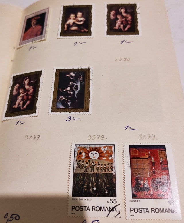 Umenie na známkach - 14