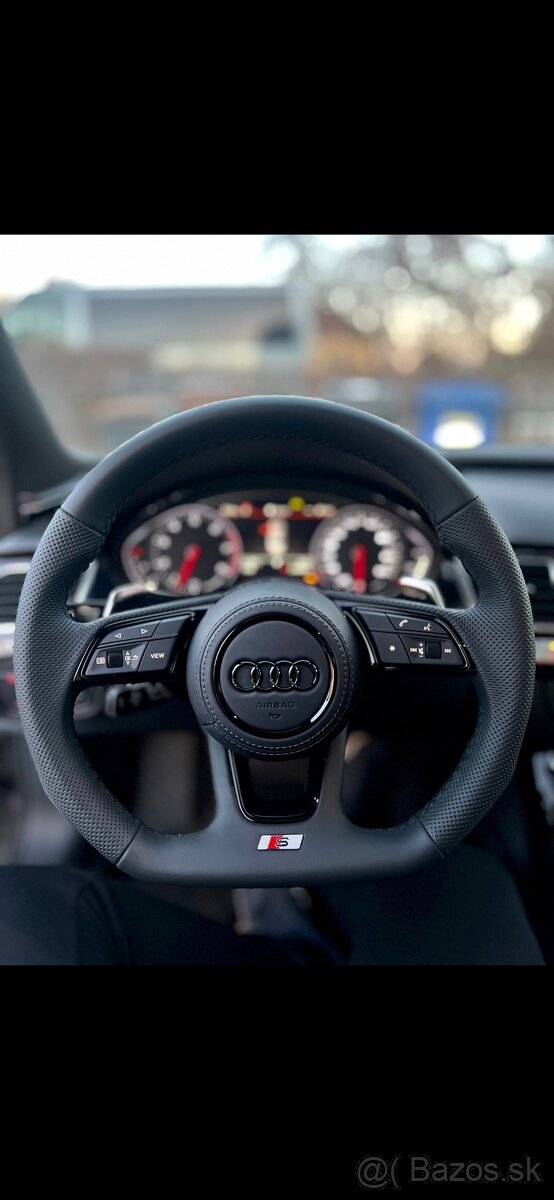 AUDI SLINE VOLANT MULTIFUNKCNY S PÁDLAMI A3 A4 A5 A6 Q5 Q7 - 14