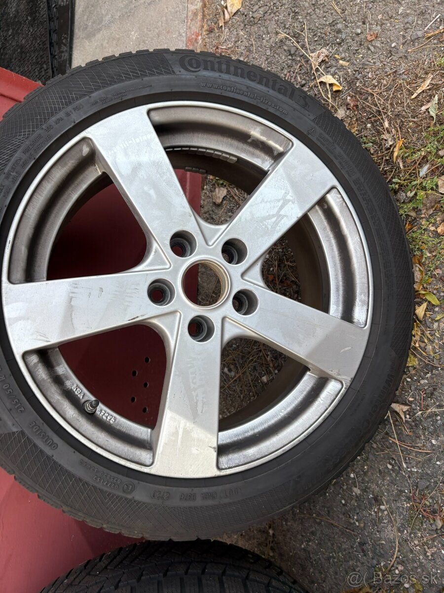 ALU disky + Zimné pneu na Hyundai 5x114,3 R17 - 14