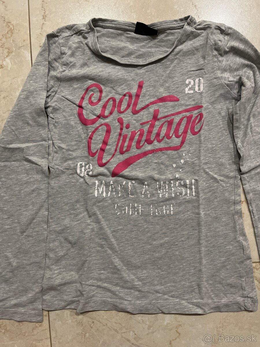 Dievčenské tričká s dlhým rukávom - 14