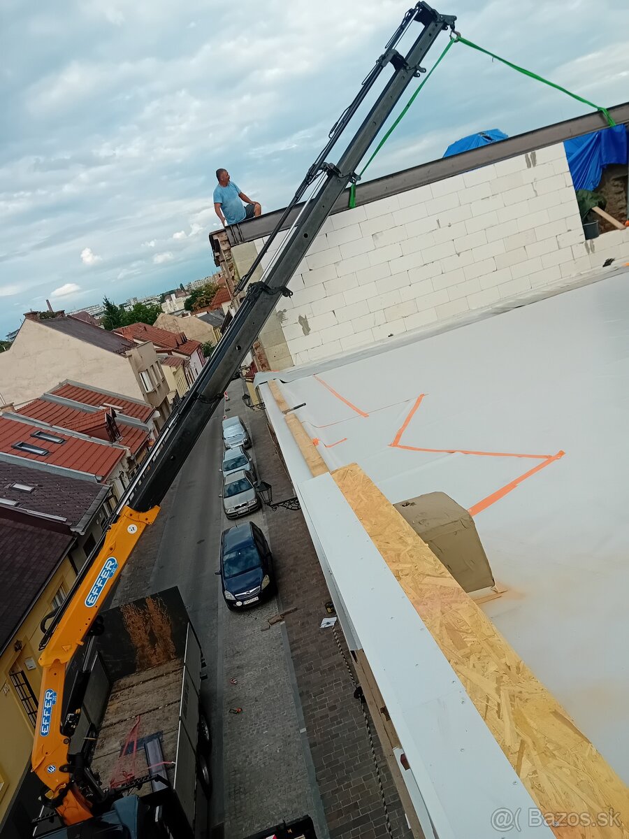 Autodoprava s hydraulickou rukou - 14