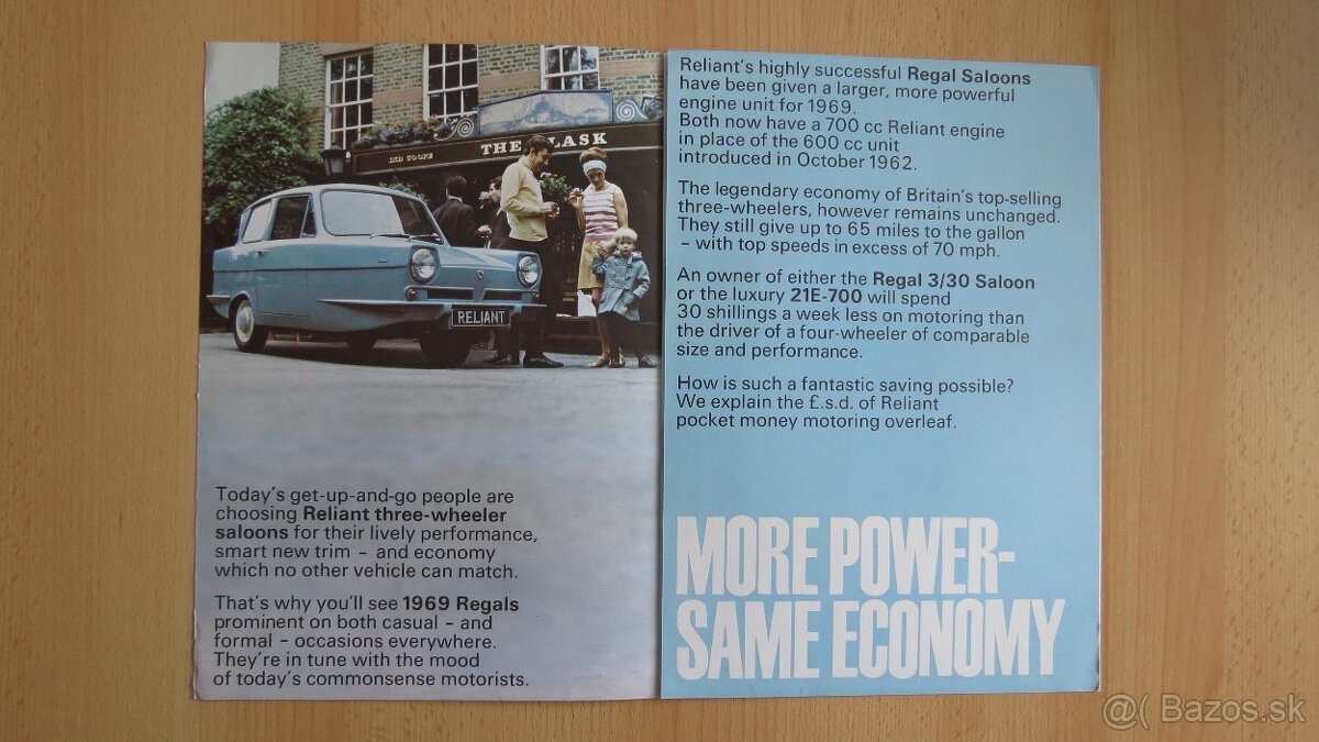 Prospekty Hillman, Ford Anglia, Austin, Morris, MG. - 14