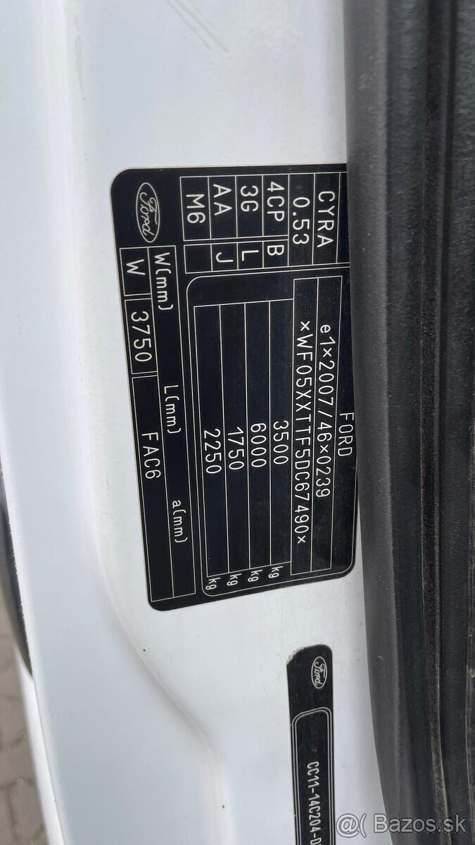 FORD TRANSIT 6-MIESTNY - PREDAJ AJ NA SPLÁTKY - 14