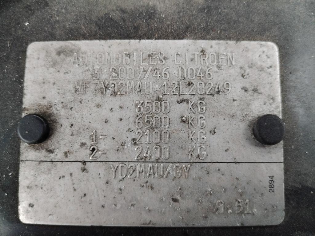 Citroen Jumper, Odtahovka, nosnost 1.400 kg - 14