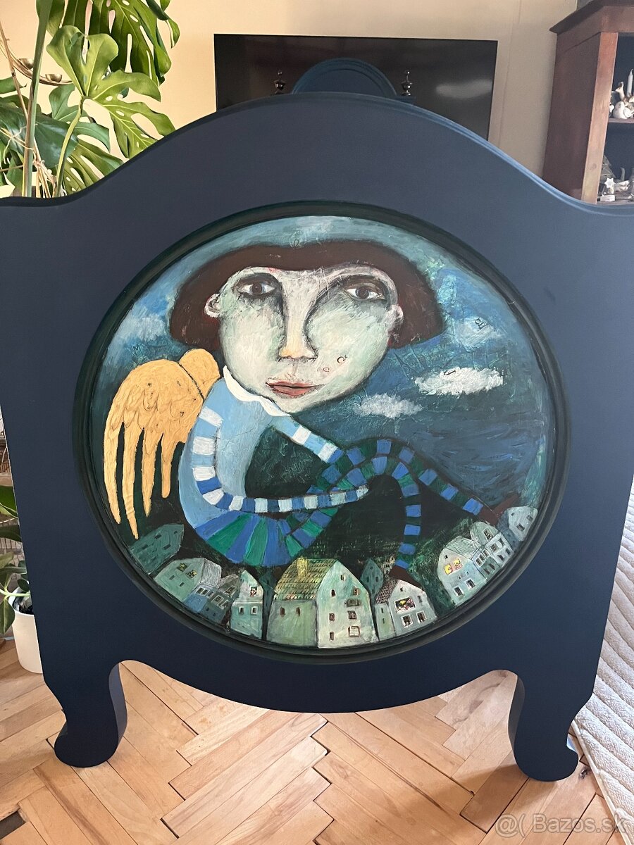 Starozitna postel 90x200cm - 14