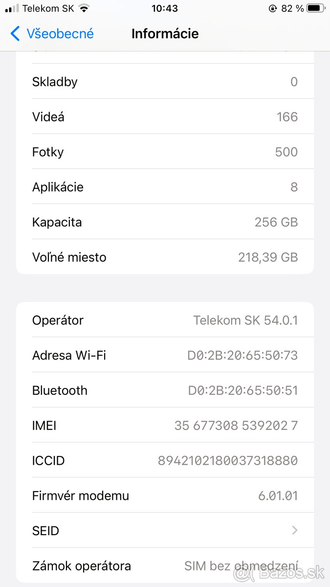 iPhone 8 plus 256GB čierny - 14