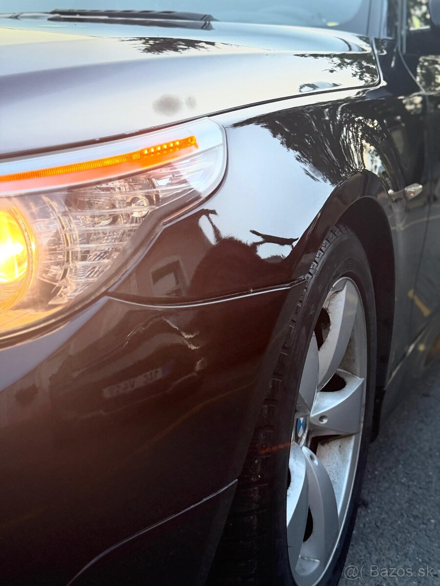 BMW 535d e61, Čr, 2. majitel, kombi, panorama atd - 14