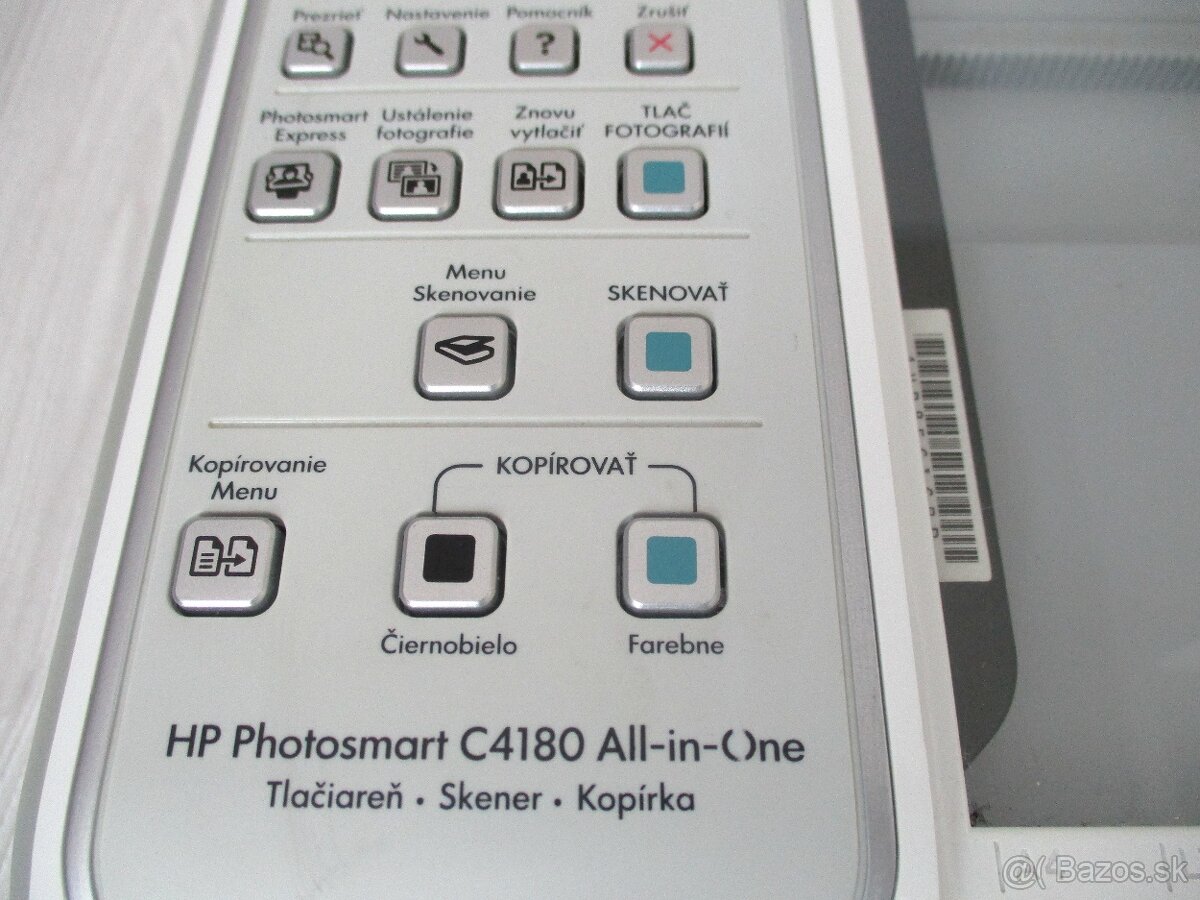 multifunkčnú atramentovú tlačiareň HP Photosmart C4180 - 14