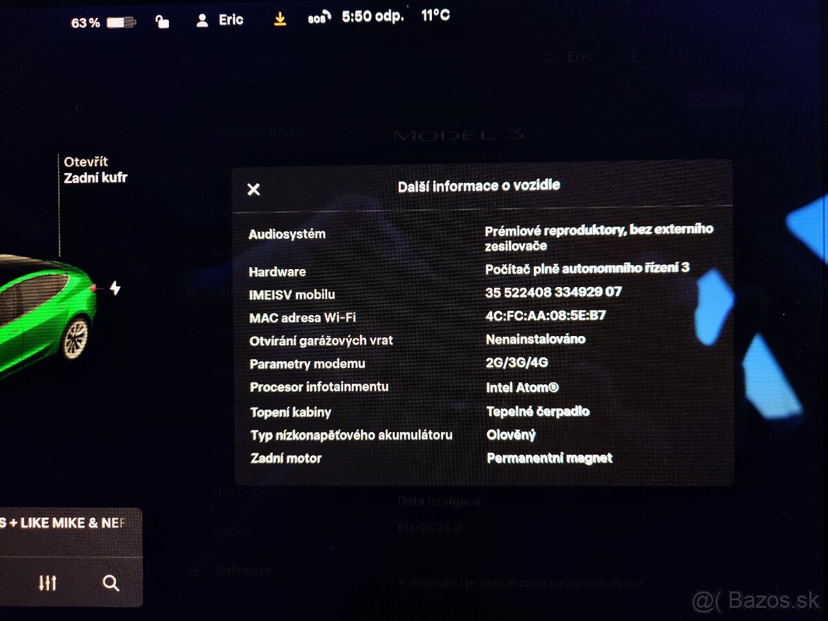 Tesla Model 3 Standard Range Plus 208 kW (ODPOČET DPH) - 14