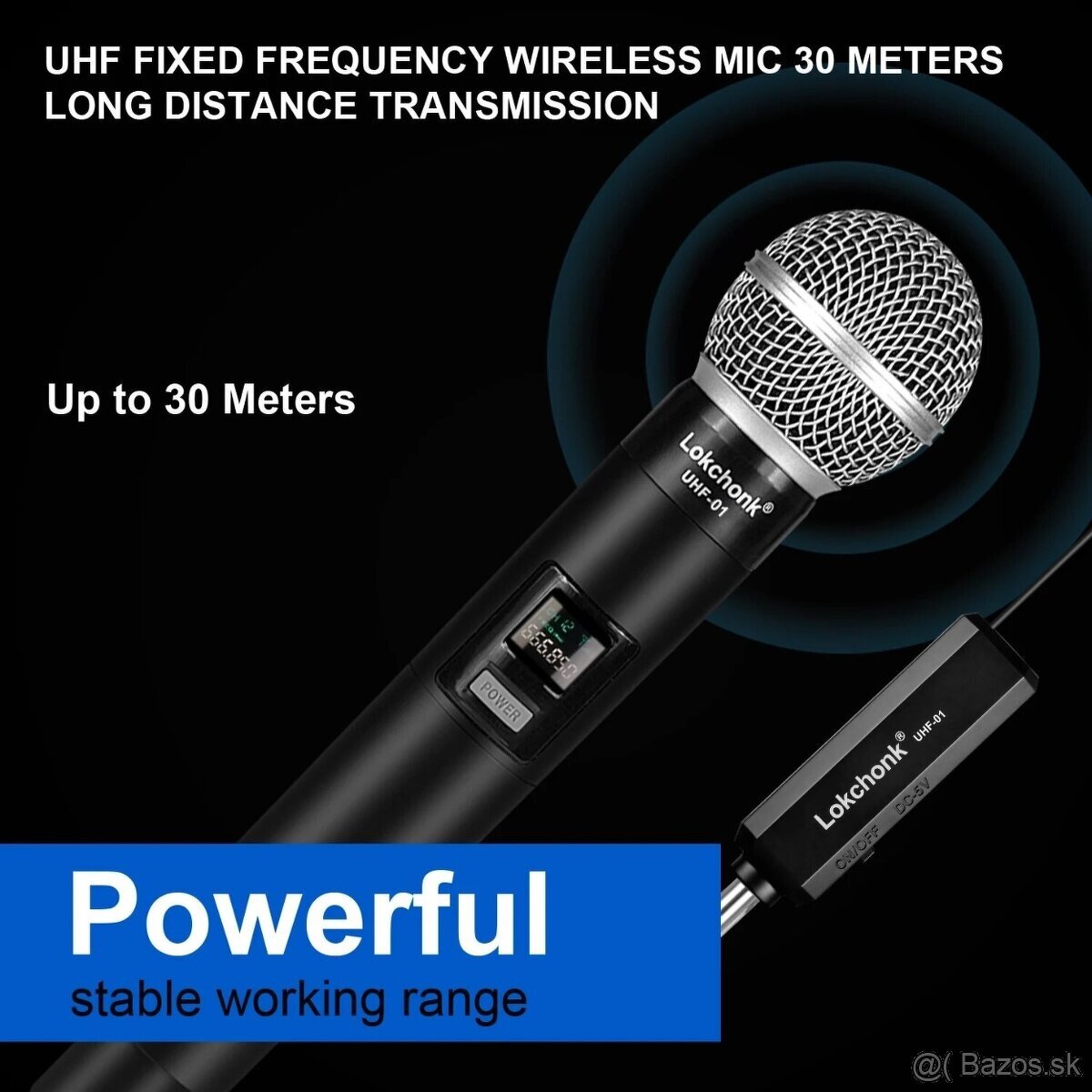 Digitálny mikrofón bezdrôtový + komplet : nový a zabalený - 14