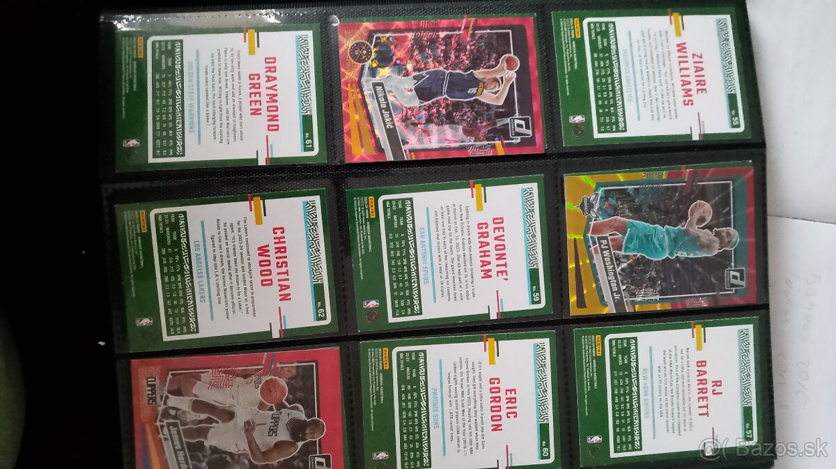 Donruss 2023-2024 nba ,komplet set 1-250 ,+ / limit - 14
