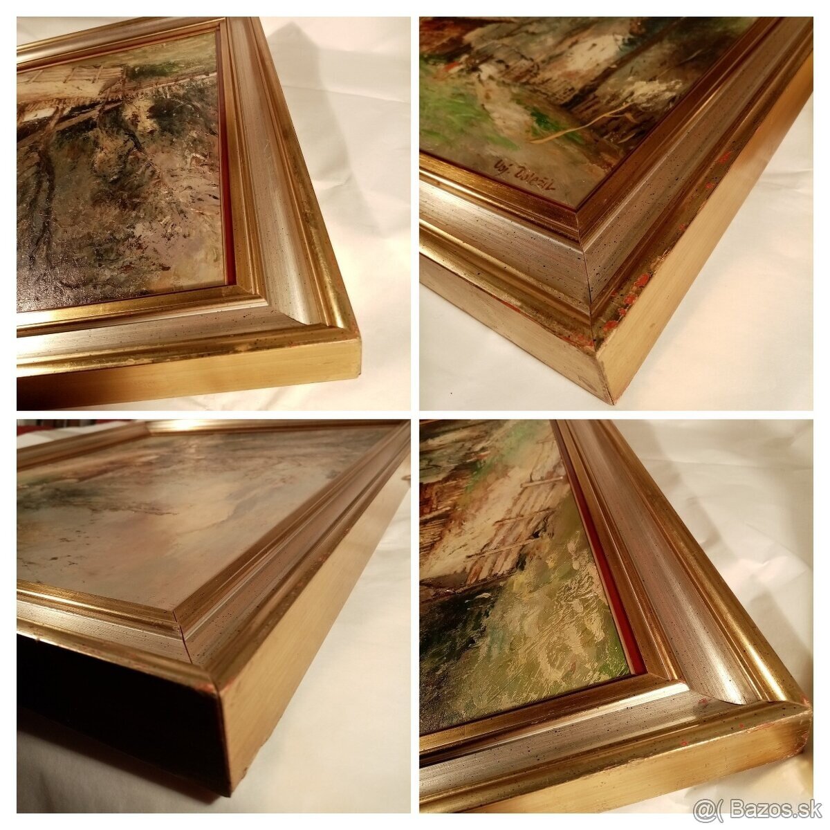 profesor Vojtech Doležil - olejomaľba (obraz) + kniha - 14