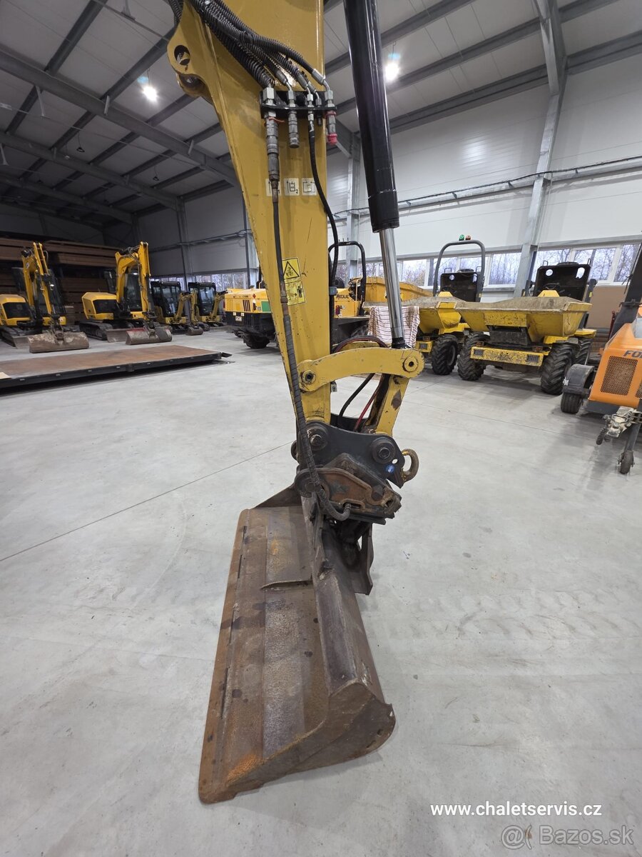 Pásový bagr CAT 308 CR, rok výroby 2019, 2803 mth, 3x lžíce - 14