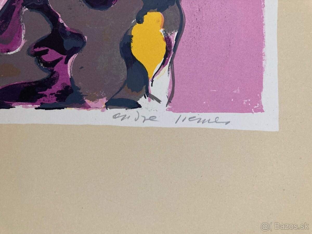 6 farebných litografií Endreho Nemesa, 1953 - 14