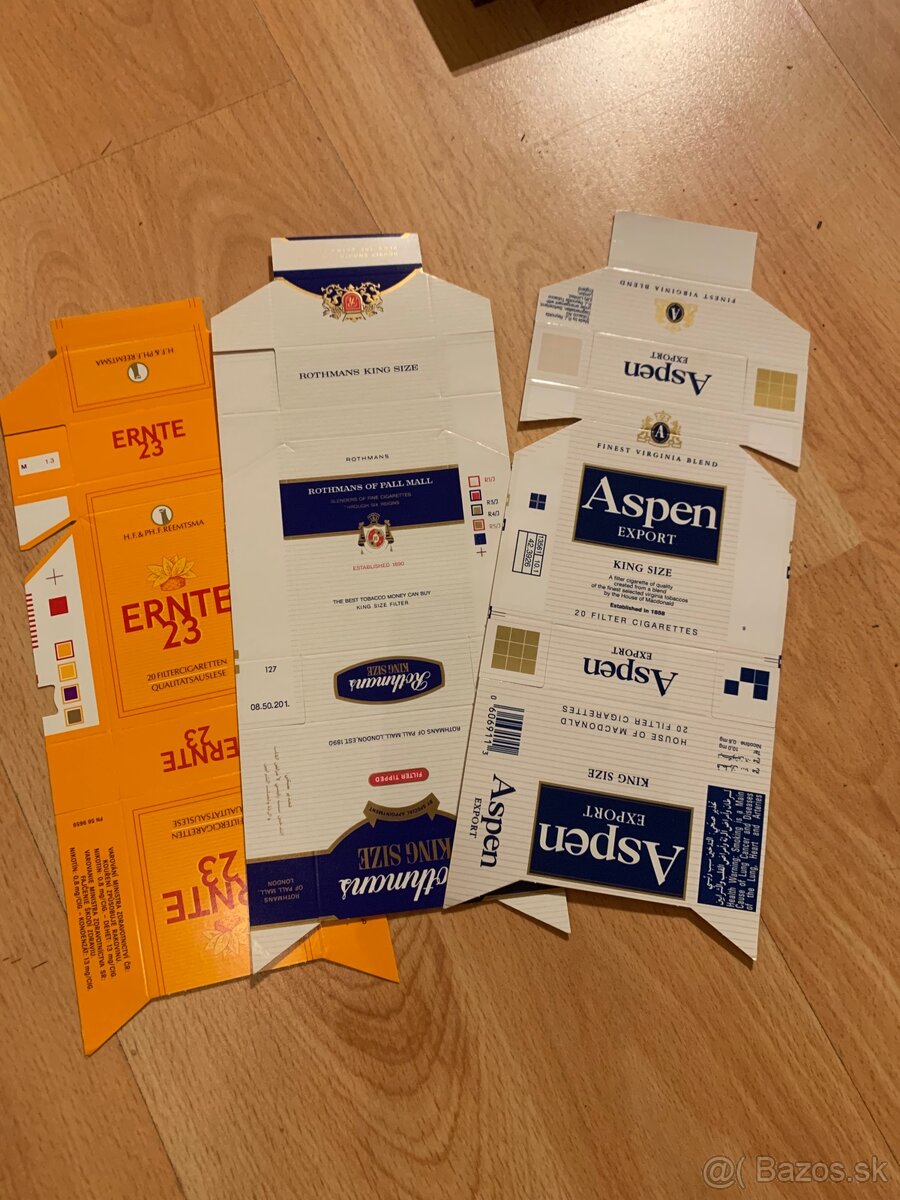 Zbierka cigaretových krabičiek - 14