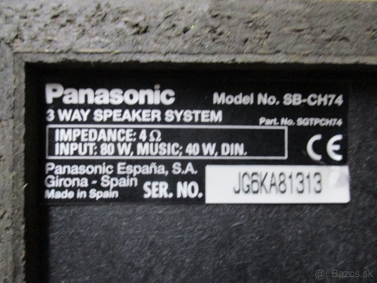 PANASONIC SA-CH74 - 14