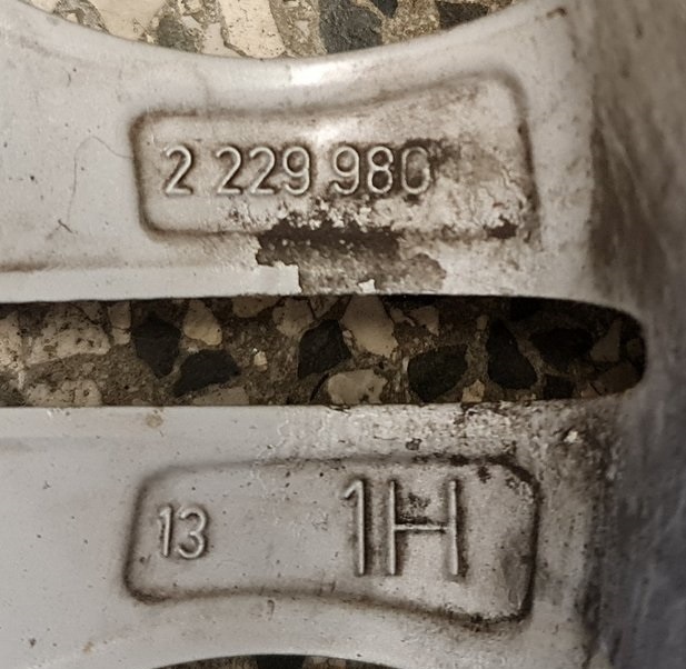 Hliníkové disky originál zimní BMW M3 E46 17" Styling M68 - 14