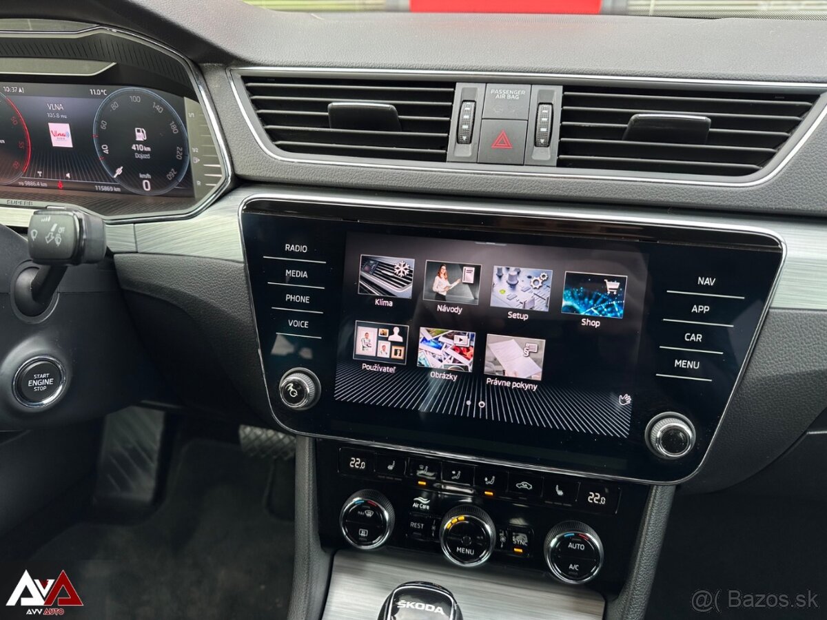 Škoda Superb 2.0 TDI DSG, Pôvodný lak, 115 870km, SR - 14