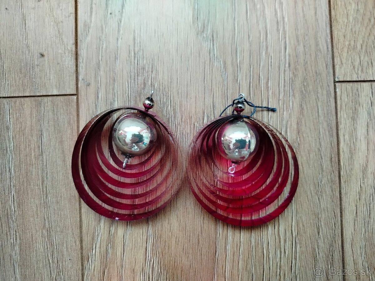 Retro vianočné ozdoby II a retro svetielka - 14