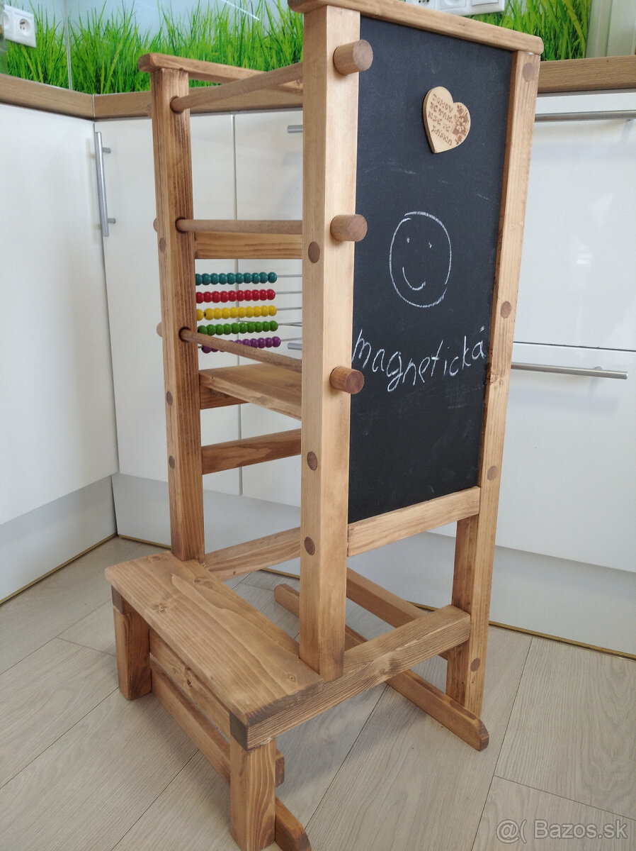 montessori ,Učiaca veža - -polohovateľná - 14