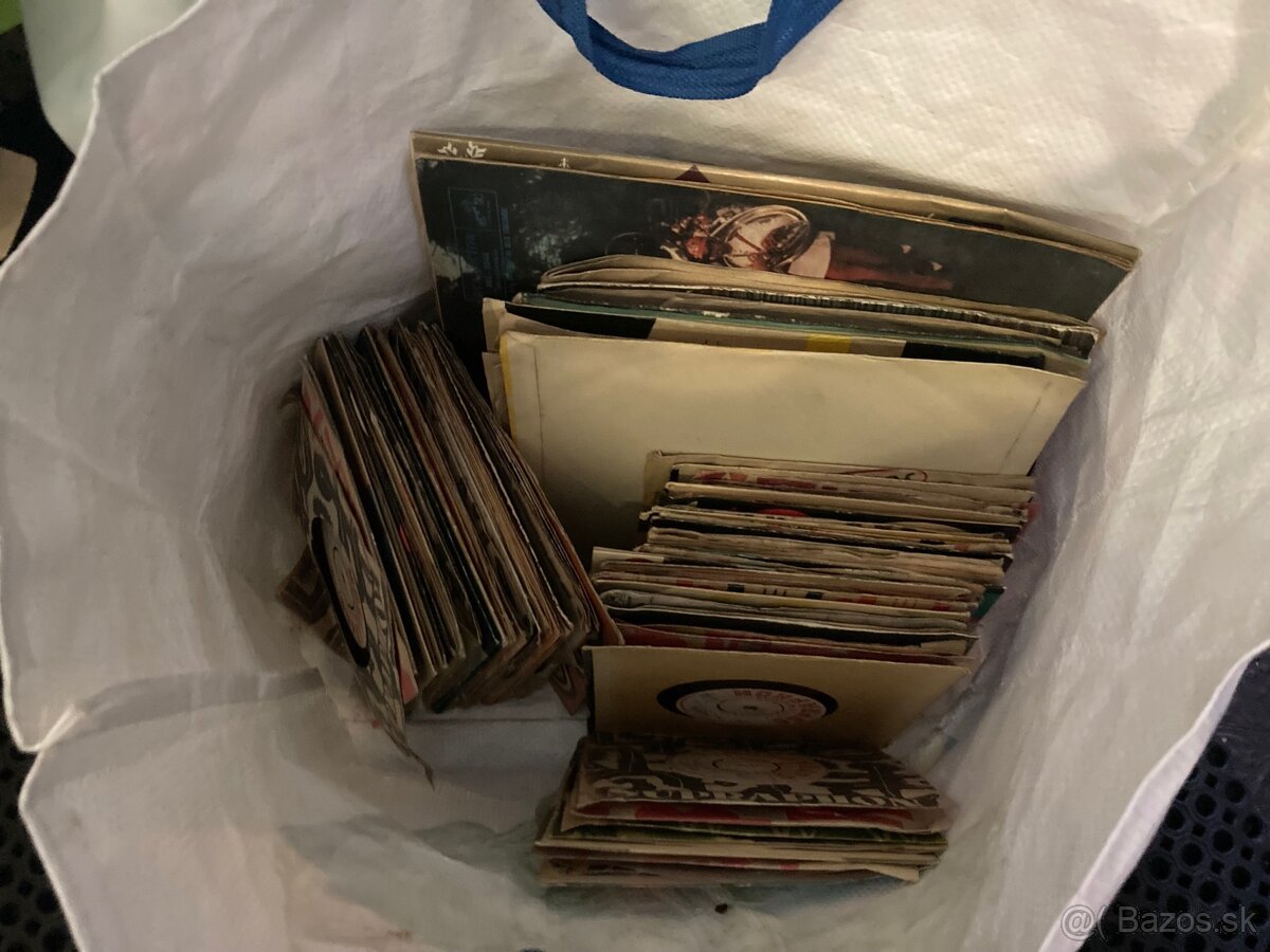 Súprava Supraphon SL21 a Tesla 532A Echo + platne - 14