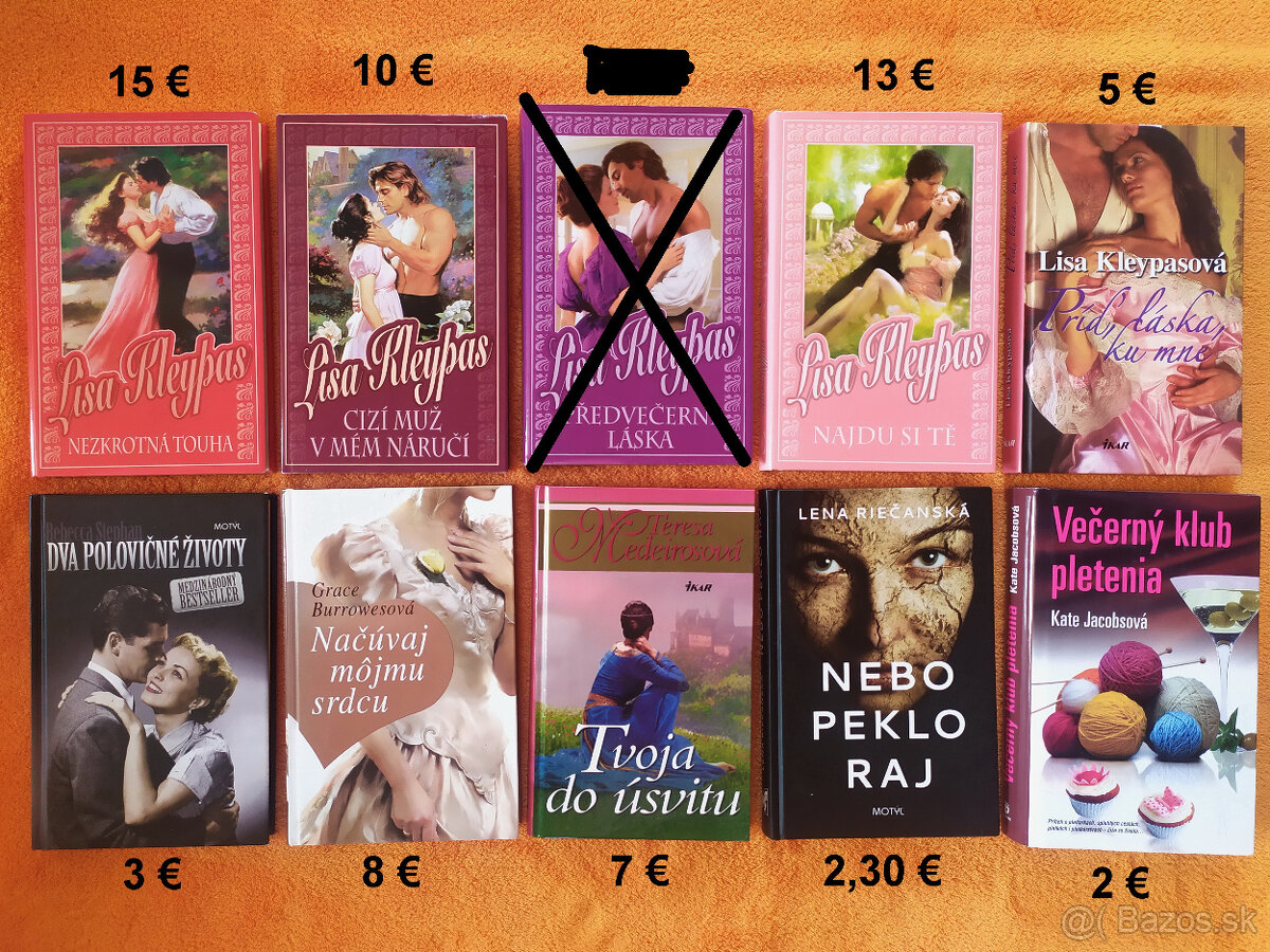 Romány, beletria, romantické, historické, detské knihy - 14