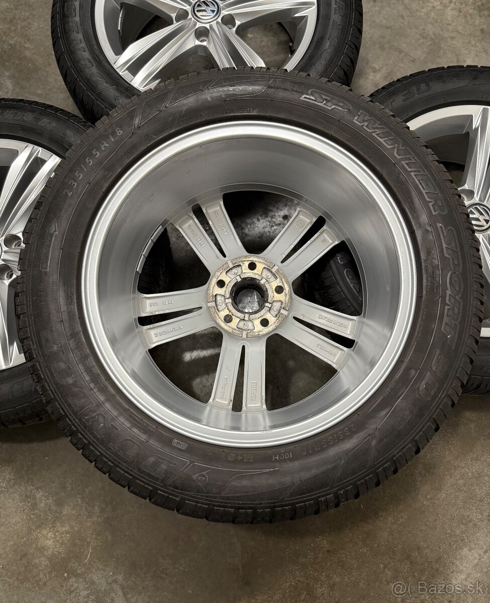Zimná sada 5x112 R18 , 235/55/18 VW Tiguan Kodiaq VW Sebring - 14