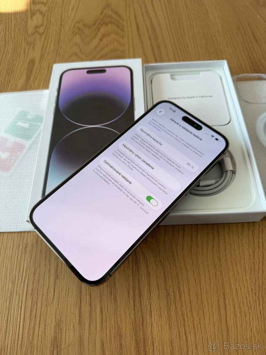 iPhone 14 Pro Max 256 gb Deep Purple v záruke - 14