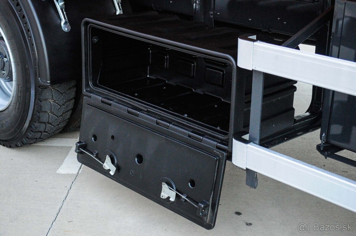 SCANIA P380 6X4 SKLÁPAČ / VYKLÁPAČ + HYDRAULICKÁ RUKA EURO4 - 14