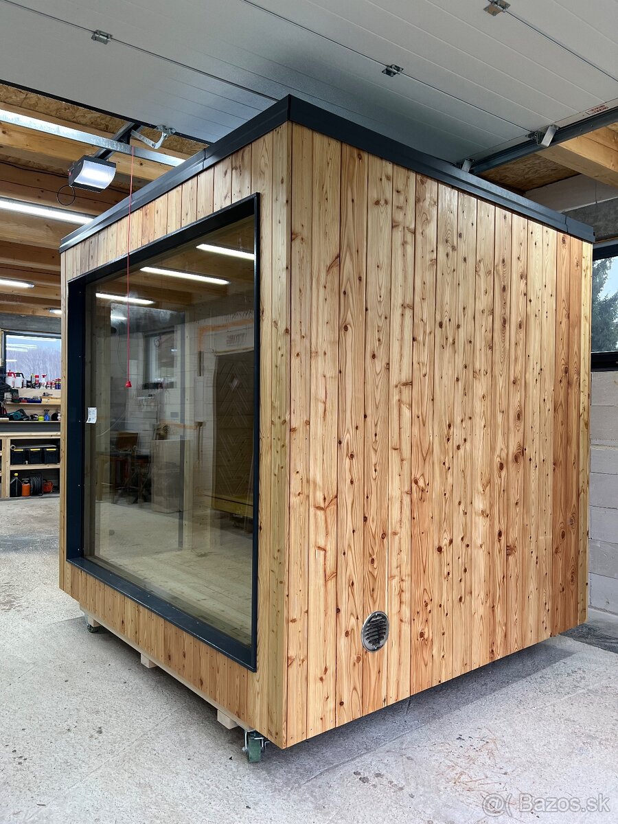 Venkovní finská sauna - 14