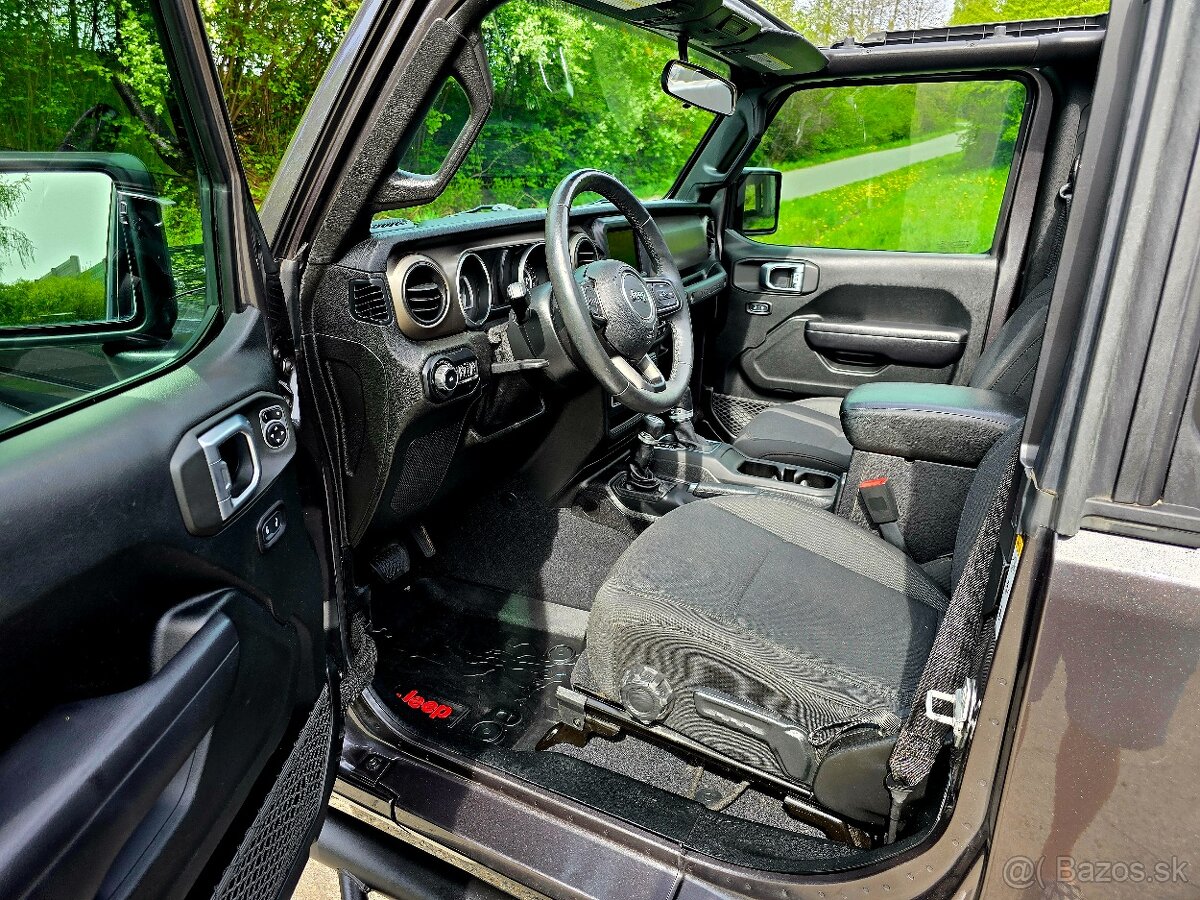 Jeep Wrangler Sport JL, 35" Pneu, 3,6 V6, DPH, NEBOURANÉ - 14