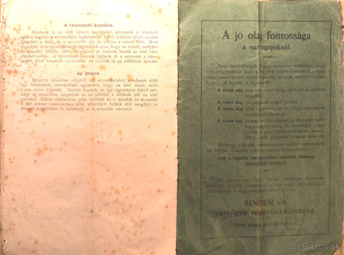 SINGER - šijací stroj - 14