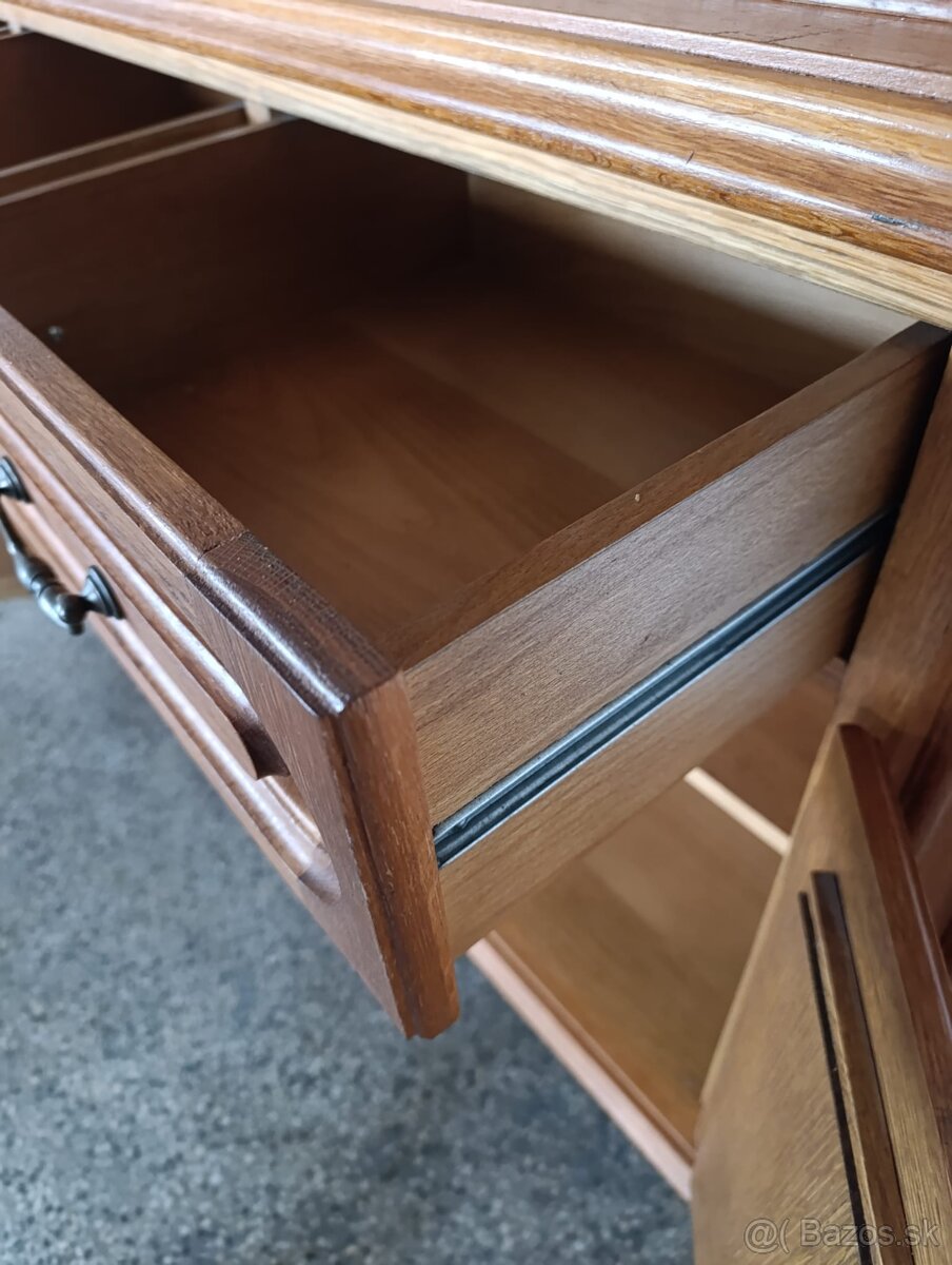 Rustikální příborník, kredenc, nábytek z masívu - 14