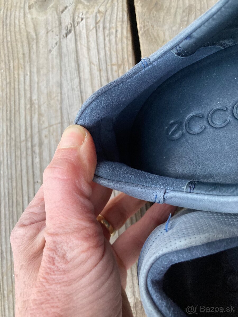 pánske modrosivé mokasíny - 14