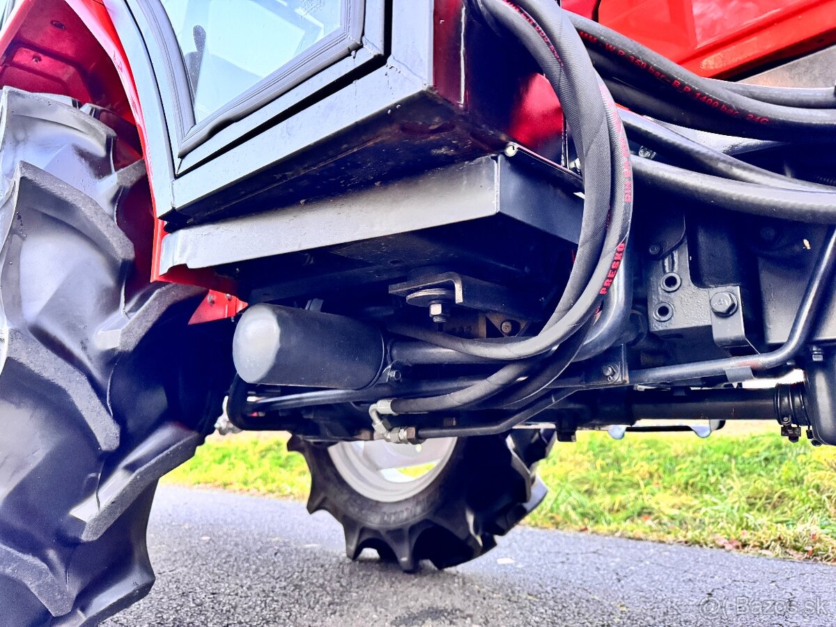 KUBOTA GL23 vyhřívaná kabina • radlice + sypa - 14