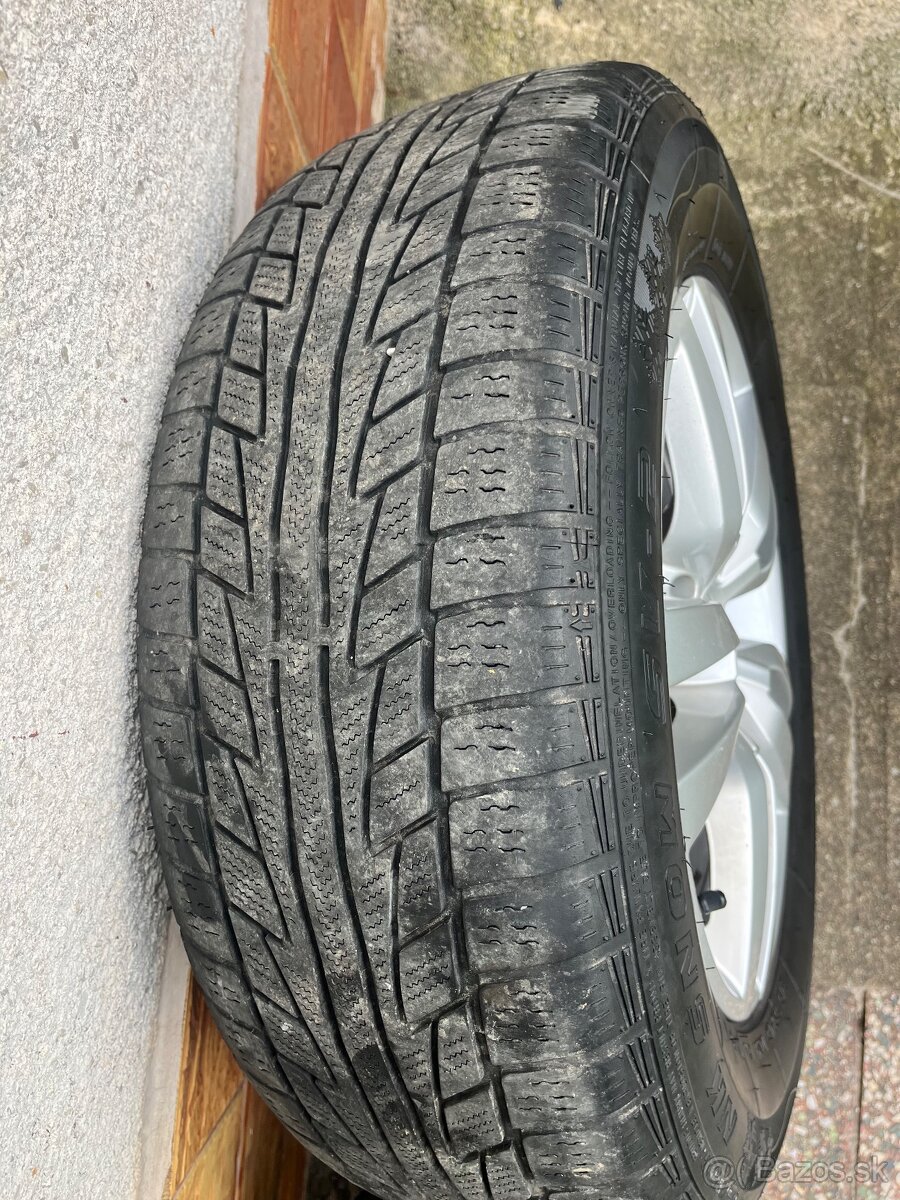 Sada diskov na zimných gumách 5x112 r16 - 14