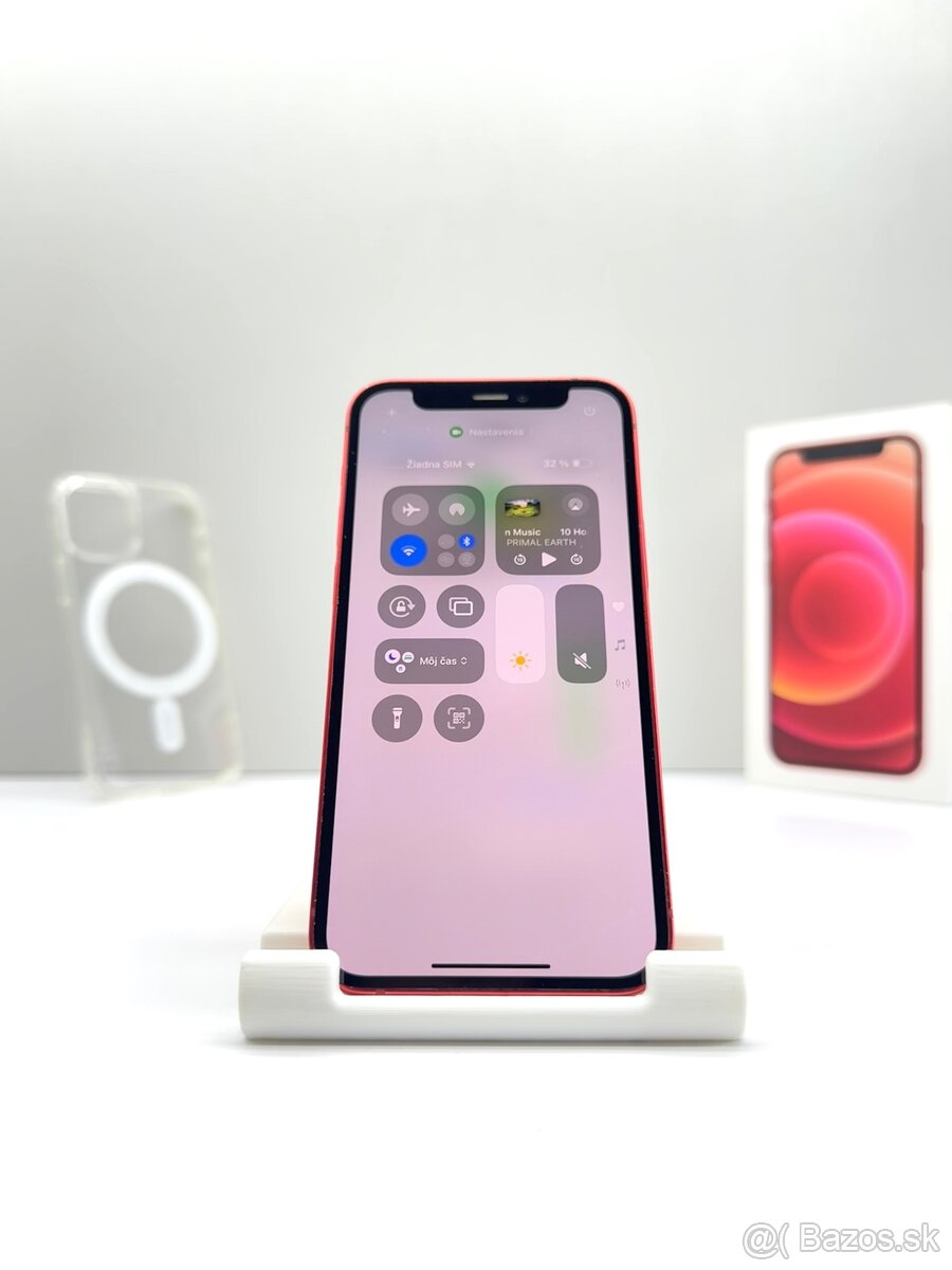 iPhone 12 MINI RED TOP STAV NOVÁ BATÉRIA 100% - 14