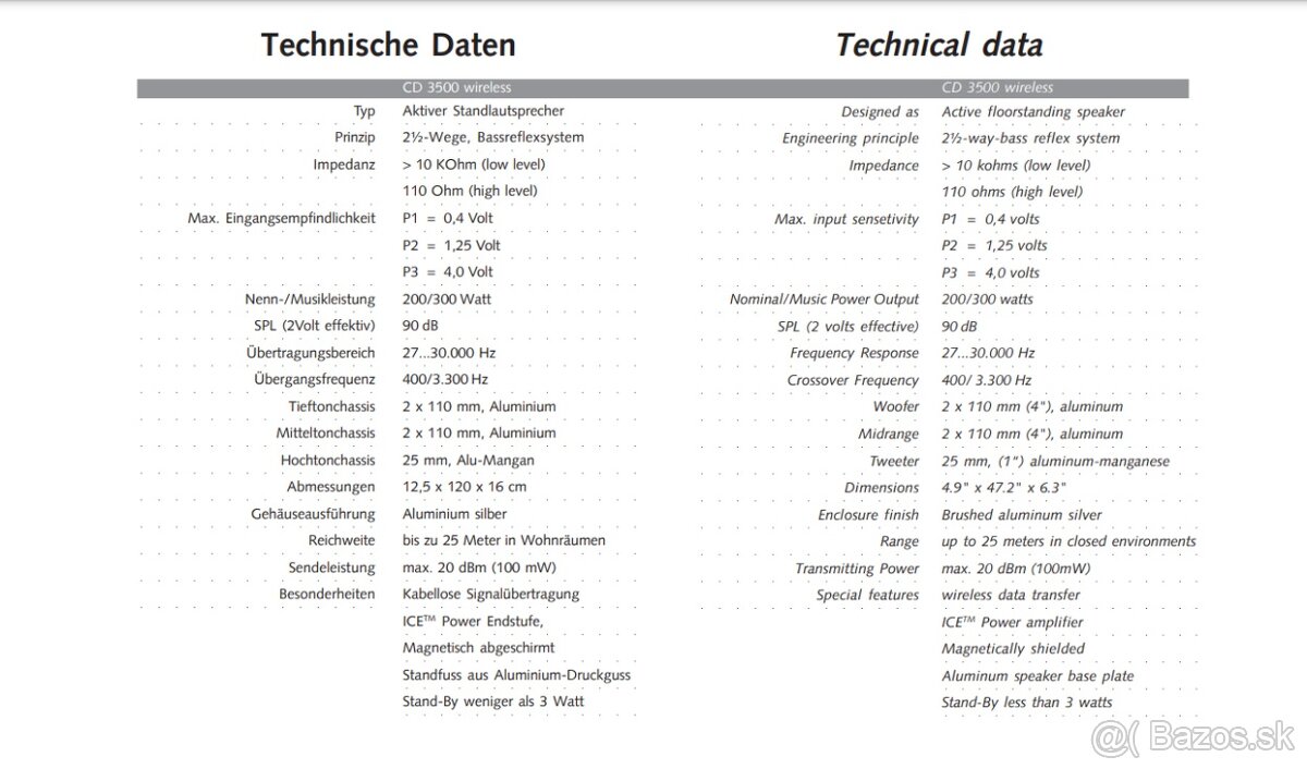 Canton CD 3500 active wireless - 14