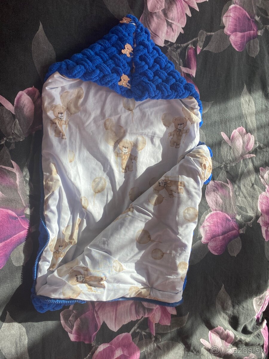 Zavinovačky a dečky pro miminko z puffy - 14