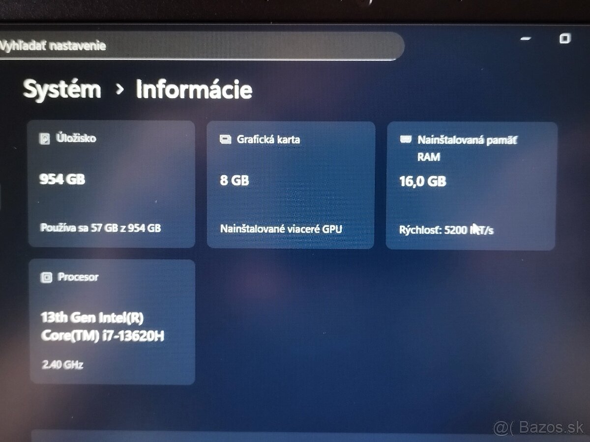 MSI Katana 15 b13v zaruka do 2/2028 - 14