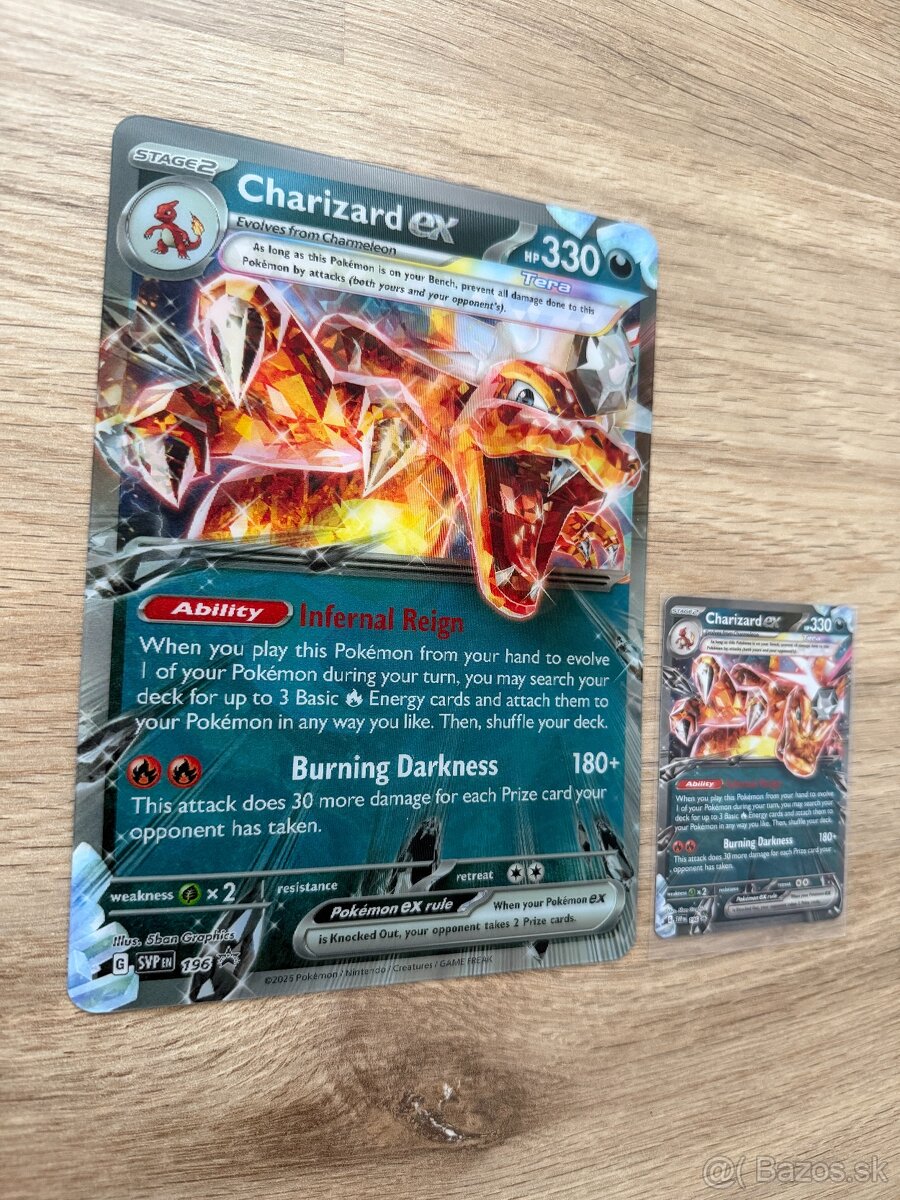 Pokémon karty veľké Jumbo (oversize) karty - originál - 14