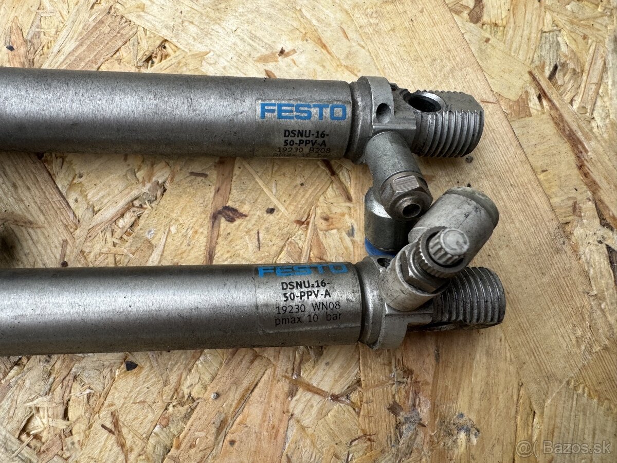 VZDUCHOVE PIESTY FESTO/SCM 10 RÔZNYCH MODELOV - 14