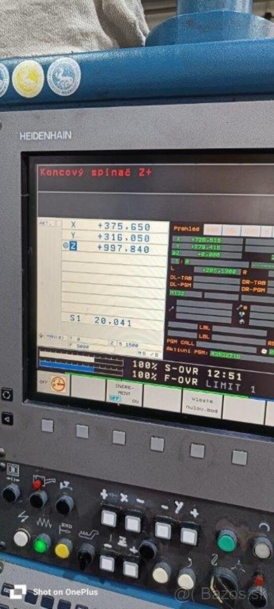 CNC ložová frézka GORATU GBM 31 (8678) - 14