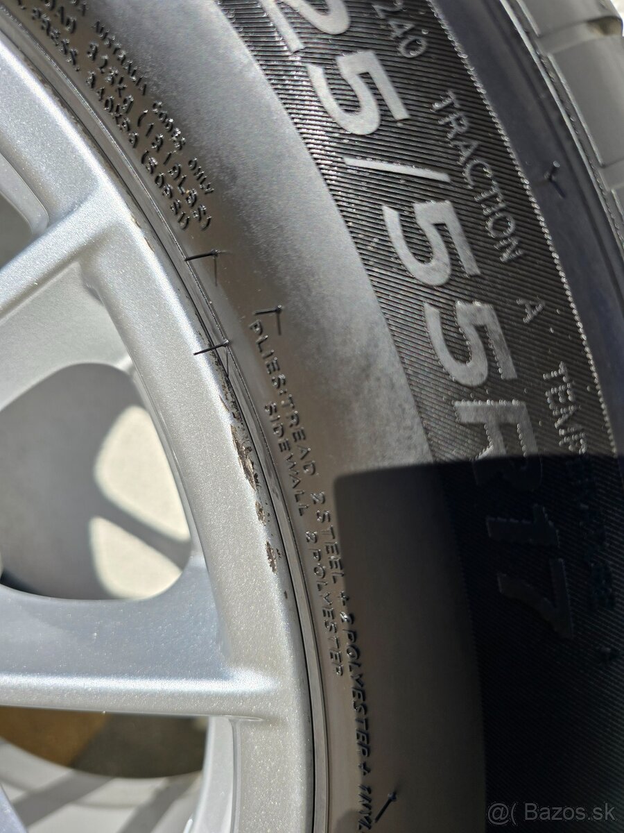 letná sada BMW 5 225/55 R17 5x112 DOT1523 - 14