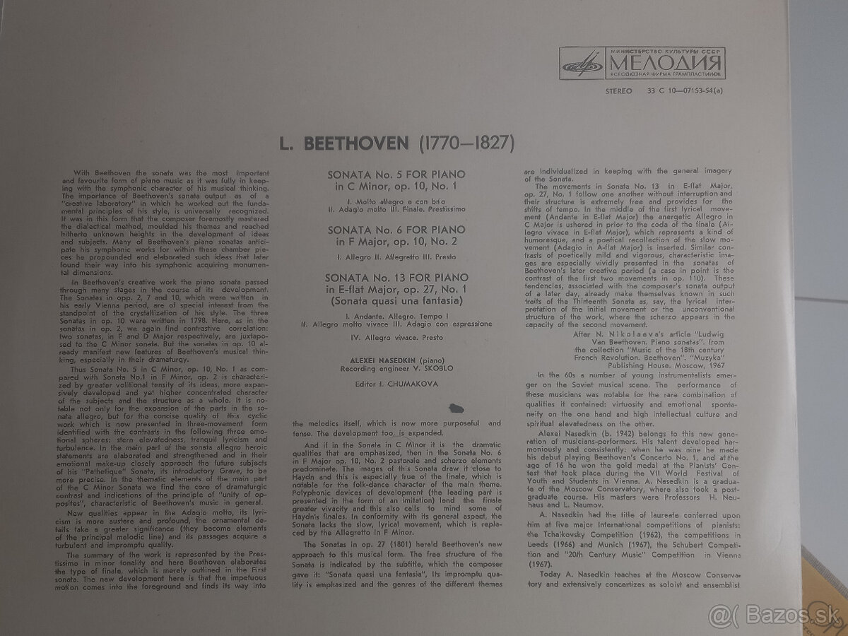 LP platňa č. 11 - 14