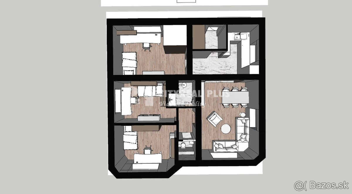Čerstvo kolaudovaný rodinný dom s 2 bytovými jednotkami v Hu - 14